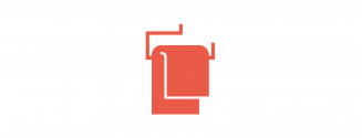 Coral towel symbol